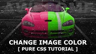 Change Image Color On Hover Using CSS Mix-Blend-Mode | Pure CSS Hover Effects