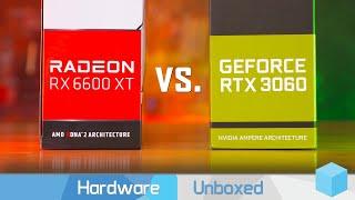 Radeon RX 6600 XT vs. GeForce RTX 3060, 50 Game Benchmark