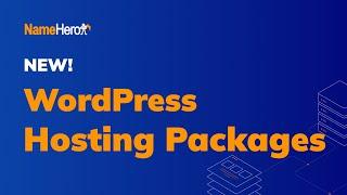 Announcing New WordPress Hosting Packages