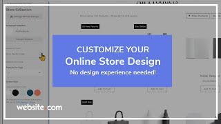 Customize Your Online Store Design