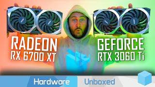 GeForce RTX 3060 Ti vs. Radeon RX 6700 XT, 50 Game Benchmark