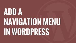 How to Add Navigation Menu in WordPress