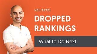 3 Things to Do If Your Google Rankings Drop (Don't Wait! Use These SEO Strategies Immediately!)