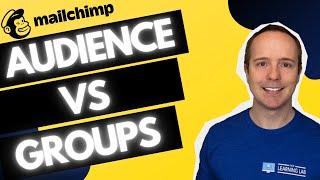 MailChimp Audience vs Group