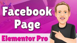 Elementor Pro Facebook Page Widget