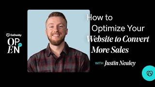 Sell Anywhere: How to Optimize Your Website to Convert More Sales | GoDaddy Open 2021