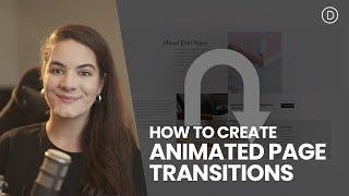How to Create Animated Page Transitions with Divi’s Theme Builder