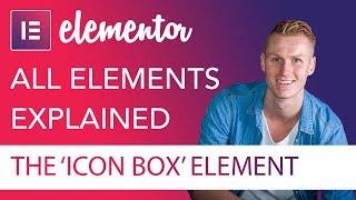 Icon Box Element Tutorial | Elementor