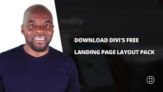 Download Divi's FREE Landing Page Layout Pack Built With Our  Wireframe Kit