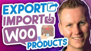 Export & Import WooCommerce Products With Images