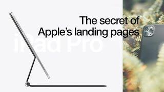 SECRETS to Apple Landing Page Design // How to Design Cool Interactive Websites Like Apple?