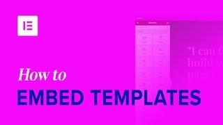 Embed Elementor Templates in Customizer, Widgets Area, Inside Themes & Anywhere [Pro]
