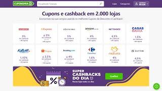 Como Receber Dinheiro de Volta em Suas Compras Online Usando o Cuponomia? Cashback Tutorial Part 2