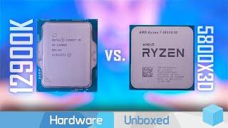 40 Game CPU Benchmark: Ryzen 7 5800X3D vs. Core i9-12900K