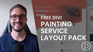 Get a FREE Painting Service Layout Pack for Divi