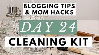 What’s in My Cleaning Kit? Favorite Cleaning Caddy Products Blogging Tips & Mom Hacks Series DAY 24