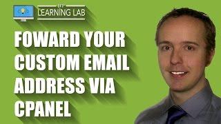 Forward Your Custom Email Address via cPanel | WP Learning Lab