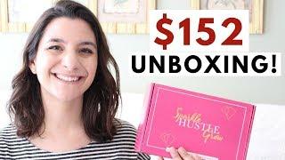 Sparkle Hustle Grow Unboxing | Subscription Box Coupon Code | March 2019