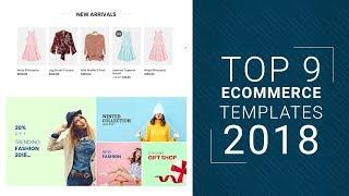 Best eCommerce Templates for 2018 | Top 9 eCommerce Templates That Follow All 2018 Trends