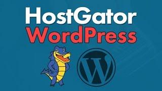 HostGator WordPress Install 2017