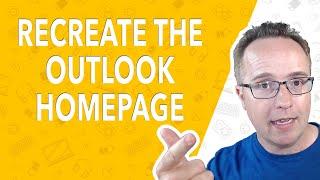 Elementor Pro Tutorial: How To Recreate The Outlook.com Homepage [NEW]