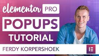 Elementor Pro Popups Tutorial | BRAND NEW FEATURE