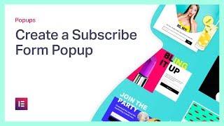 Create a Subscribe Form Popup in WordPress