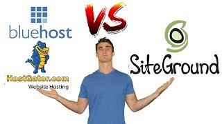 Bluehost vs HostGator vs. SiteGround - Best Host for Wordpress/ Woocommerce