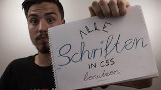 CSS & HTML Tutorial: Alle Schriften benutzen - CSS Hacks #1