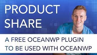OceanWP Product Share Plugin Tutorial