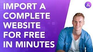 Import A Complete Free Wordpress Website In Minutes