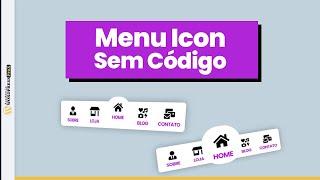 Menu First Mobile Icon MODERNO Com Elementor Passo a  Passo