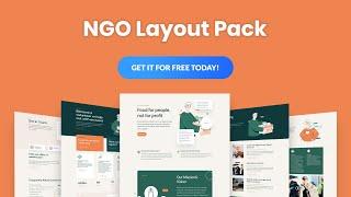 Get a FREE NGO Layout Pack for Divi