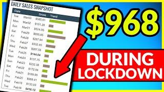 5 Ways To MAKE MONEY ONLINE During LOCKDOWN! (I Made $968 in ONE DAY)