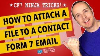 Contact Form 7 Attach File To Email *Not A File Upload*