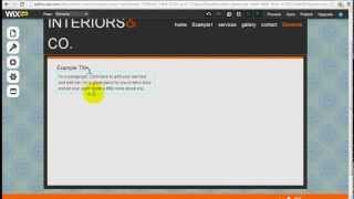 How To Add & Customize Wix Text Element