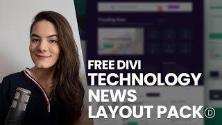 Get a FREE Technology News Layout Pack for Divi