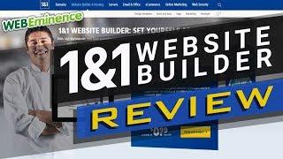 1&1 Website Builder REVIEW - My Impressions, PRICING, And MORE