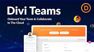 Introducing Divi Teams!