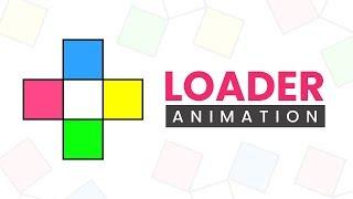 CSS Rotating Square Loader Animation Effects