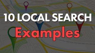 10 Examples of Local Google Search Results and Websites