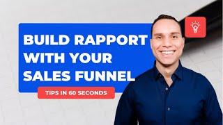 Build Rapport with your Sales Funnel #shorts