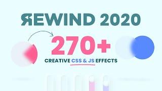 270+ Creative CSS & Javascript Animation & Hover Effects | Stunning CSS3 Effects 2020
