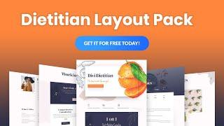 Get a FREE Dietitian Layout Pack for Divi