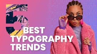5 BEST TYPOGRAPHY TRENDS To Use For Your Brand In 2021 | Web Design Inspiration