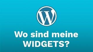 WordPress Einsteiger Tipp: Wo sind meine Widgets? | Tag #26 || 31 Videos in 31 Tagen