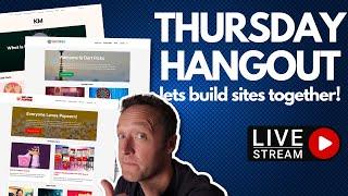 Working on Affiliate Websites Together - JOIN ME  - [THURSDAY CREW LIVE STREAM]