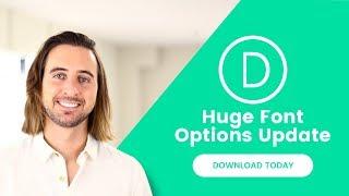 Divi Feature Update! Huge Font Options Overhaul, Better Heading Controls and Countless More Text Opt