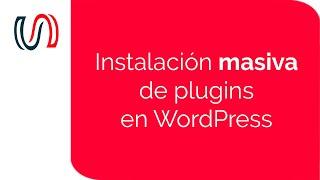 Instalación masiva de plugins en WordPress con WP Install Profiles