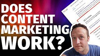 DOES CONTENT MARKETING WORK? [CASE STUDY]